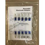 989803166031 ECG Replacement Parts PHiliph Reusable Electrode Adapter Clear Tab Snap Adapter Ref for sale