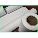 Moisture Proof Uncoated 80gsm Inkjet Bond Plotter Paper Roll 60
