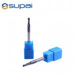 HRC55 4 Flute Carbide Ball Nose End Mill Manufacturer In China for CNC Milling for sale