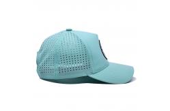 China Flat Brim Embroidered Baseball Caps With 100% Polyester Sweatband Custom Size supplier