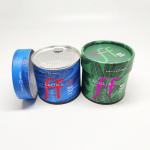 Custom Printing Paper Composite Cans Food Grade Round Tube Packaging for sale