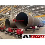 80T Capacity Rotator For Wind Tower Welding Controlled By Remote Hand Control And Foot Pedal for sale