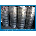 Rust Resistance Metal Field Fencing , Galvanized Woven Field Fence