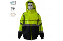 China High Visibility Water Proof Frc Rain Jacket / Fire Retardant Fleece Jacket supplier