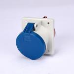 63A IP44 220v 6h Straight Durable Panel Mount Power Socket IEC Standard for sale