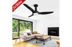 China 2700K 3000K 5000K Acrylic Plastic Ceiling Fan Modern Easy Clean supplier