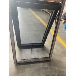 Impact Hurricane Aluminum Awning Window Tempered Glass Top Hung Awning Windows for sale
