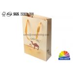 Custom Excellent Handcraft CMYK Printing Wold Trade Paper Bag for sale