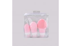 China OEM Grey Silicone Cleansing Brush Face Silicone Scrubber Electric supplier