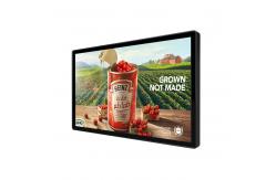 China Super Thin Wall Mounted LCD Advertising Screen With Remote Control System supplier