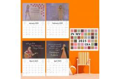 China Personalized  Custom Wall Calendars Full Color Printing supplier