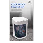 Electronic Household Trash Can ABS Smart Bathroom Trash Can Portable