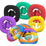 Stress Relief Popper Snapper Fidget Toy 41g Silicone Material for sale