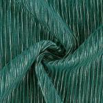 Fold Glitter Gold Line Striped Pleated Lurex Fabric Plisse Crafts for sale