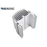 Aluminum Radiator / Aluminum Heatsink Extrusion Profiles Silver Anodized for sale