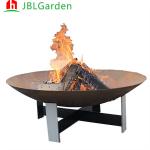 Weathering Proof  Backyard BBQ Fire Pit Outdoor Steel Campfire  2mm 3mm for sale