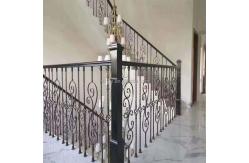 China Galvanized Steel Handrail Balustrade In Position Bridge Railings / Handrails For Top Style supplier