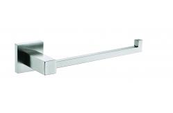 China anti rust Bathroom Hardware Sets , Brushed Nickel Towel Hook Rack 24x13x62cm supplier