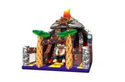 China Pirate Themed 6x7.5x6m Commercial Inflatable Water Slides supplier