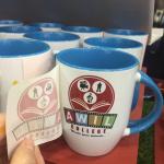 A Grade White 11oz Custom Ceramic Coffee Mugs
