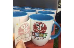 China A Grade White 11oz Custom Ceramic Coffee Mugs supplier