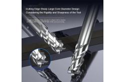 China Cast Iron End Mills And Drills With Cutting Edge Length 3 - 20mm supplier