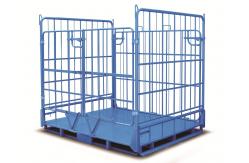 China Wire mesh container used in storing goods in warehouse supplier