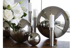 China Custom Silver Hanging Reflective Inflatable Mirror Balloon Decorative Ball supplier