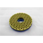 Granite 125mm 5'' Honeycomb NO 100 Grit Diamond Wet Polishing Pads ODM Color for sale