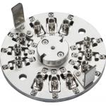 Rongbang RBTX-STPC12 Polishing Holder for 12 Ports ST/PC Fiber Optic Patch Cord Connectors Tip Grinding for sale