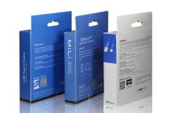 China 1000Pcs Pantone SGS Pantone Data Cable Packaging Box Electronics Kraft Paper APET supplier