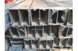 China Curtain Wall Structure Aluminium Alloy Profile For Double Glazing Glass Panel Facade supplier