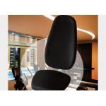 PU Leather Material Upright Bike Seat Cushion For Commercial Clubs Logo Available for sale