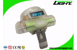 China Detachable LED Miner Headlamp 13000Lux Underground With OLED Screen supplier