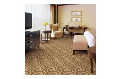 China Jacquard Loop Pile Tufted Broadloom Carpet Width 4m For Hotel Room supplier