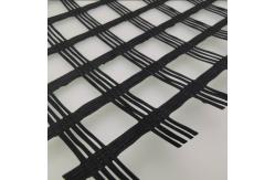 China 1m-6m PP Biaxial Geogrid Designed For Road Construction Project supplier