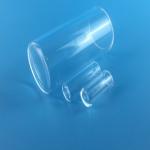 Transparent Quartz Capillary Tube One End Flat Sealed Quartz Glass Test Tube for sale