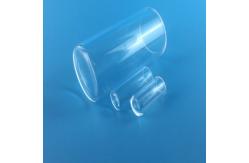 China Quartz Capillary Tube One End Flat Sealed Quartz Glass Test Tube Transparent supplier