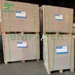300 450 GSM High Stiffness Couche White Back Gray Carton Board for sale