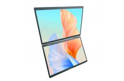 China Foldable Portable Monitor Dual Screen System Ultra Lightweight 1920x1200 supplier