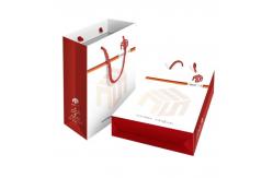 China Recyclable Biodegradable Custom Handle Gift Paper Bag Packaging for Small Business supplier