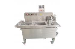 China 30kg Chocolate Enrober Machine with Cooling Tunnel Professional Confectionery Equipment supplier