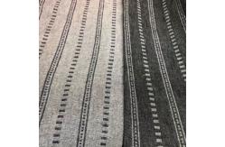 China Stonewashed Stripe Linen Fabric 100gsm supplier