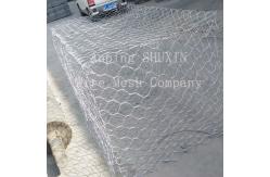 China high durability Hexagonal Wire Mesh Gabion Rock Wall 4x1x1M non rusting supplier