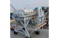 China Tire Mounted Eco Hopper 40 Cube Meter Mobile Wood Pellet supplier