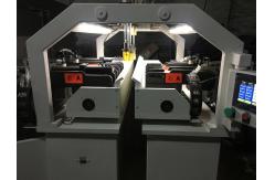 China 350-400 KG Weight 2.5kw Radiator Making Machine Servo Pneumatic Driving supplier