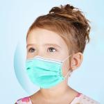 Anti Dust Green Disposable Mask , Earloop Face Mask High Filtration Capacity for sale