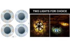 China UFO Shape Aluminum Casting Solar Dock Light Pathway LED Guide Light supplier