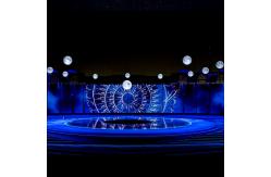 China Outdoor Transparent Folding Screen Aluminum Alloy Led Display Screen supplier