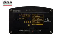 China Digital Turbo Boost Gauge / ZD Gauge OLED Display With Boost Sensors supplier